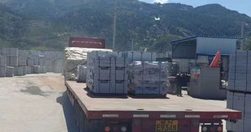 漯河 芝麻白仿形路沿石，直形路沿石