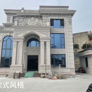 漯河 白麻花岗岩别墅外墙干挂