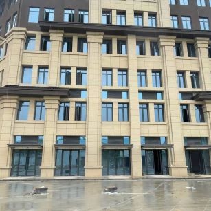 漯河 黄金麻花岗岩荔枝面小区外墙干挂