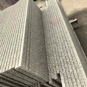 漯河 白麻荔枝面花岗岩楼梯踏步