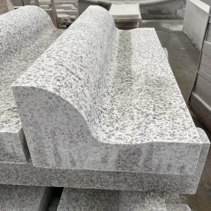 漯河 白麻花岗岩S型路沿石，路侧石，马路牙子等