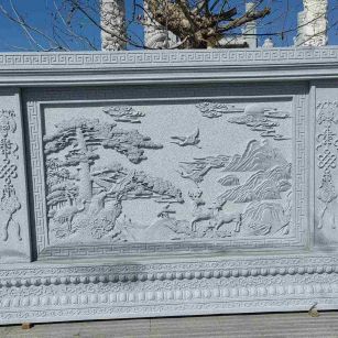 漯河 芝麻白大型照壁，屏风，影壁