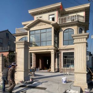 漯河 黄金麻花岗岩荔枝面别墅外墙干挂私家专属