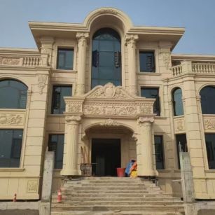 漯河 黄金麻花岗岩别墅外墙干挂