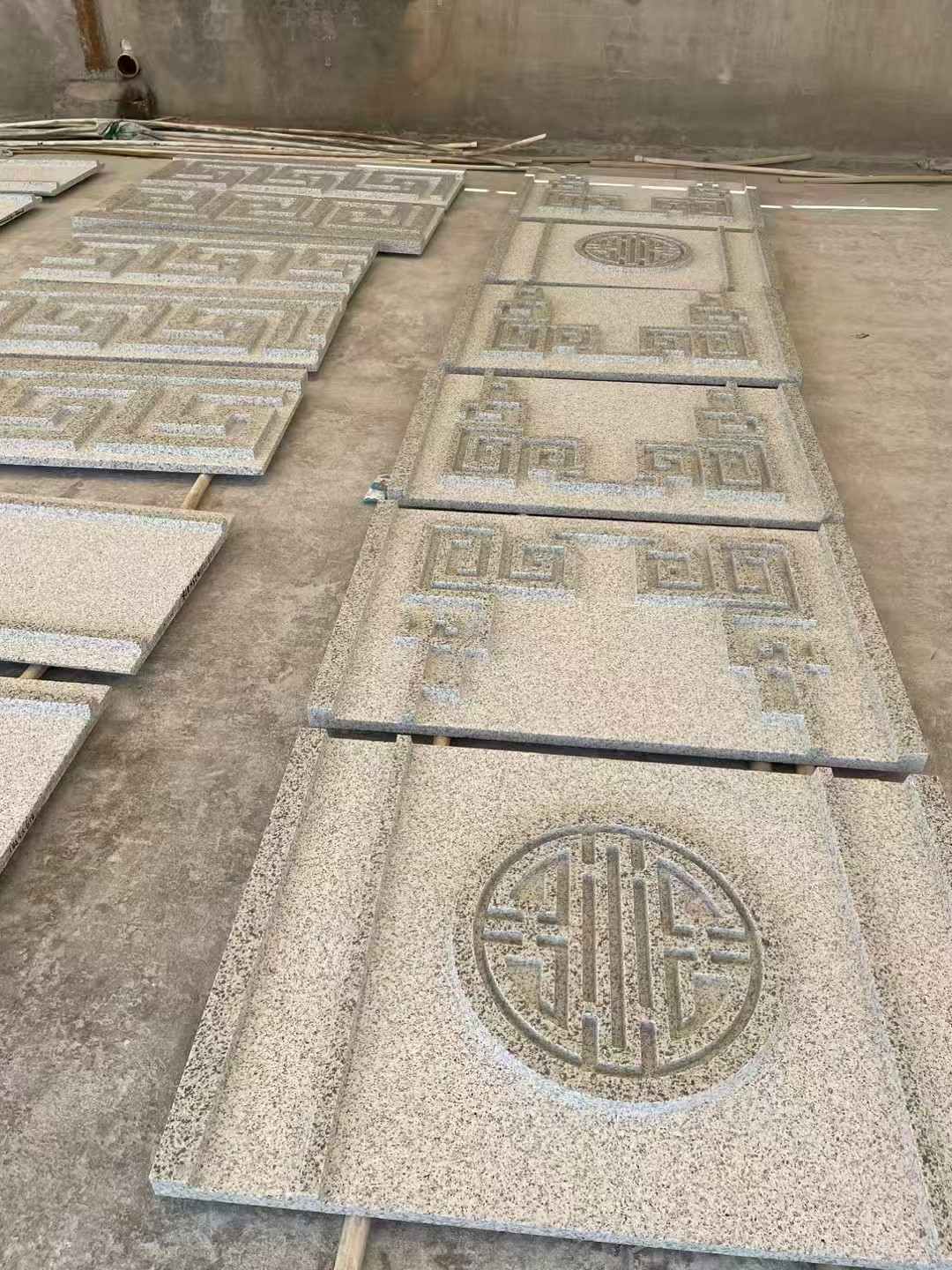 漯河 白麻花岗岩外墙立面雕刻板