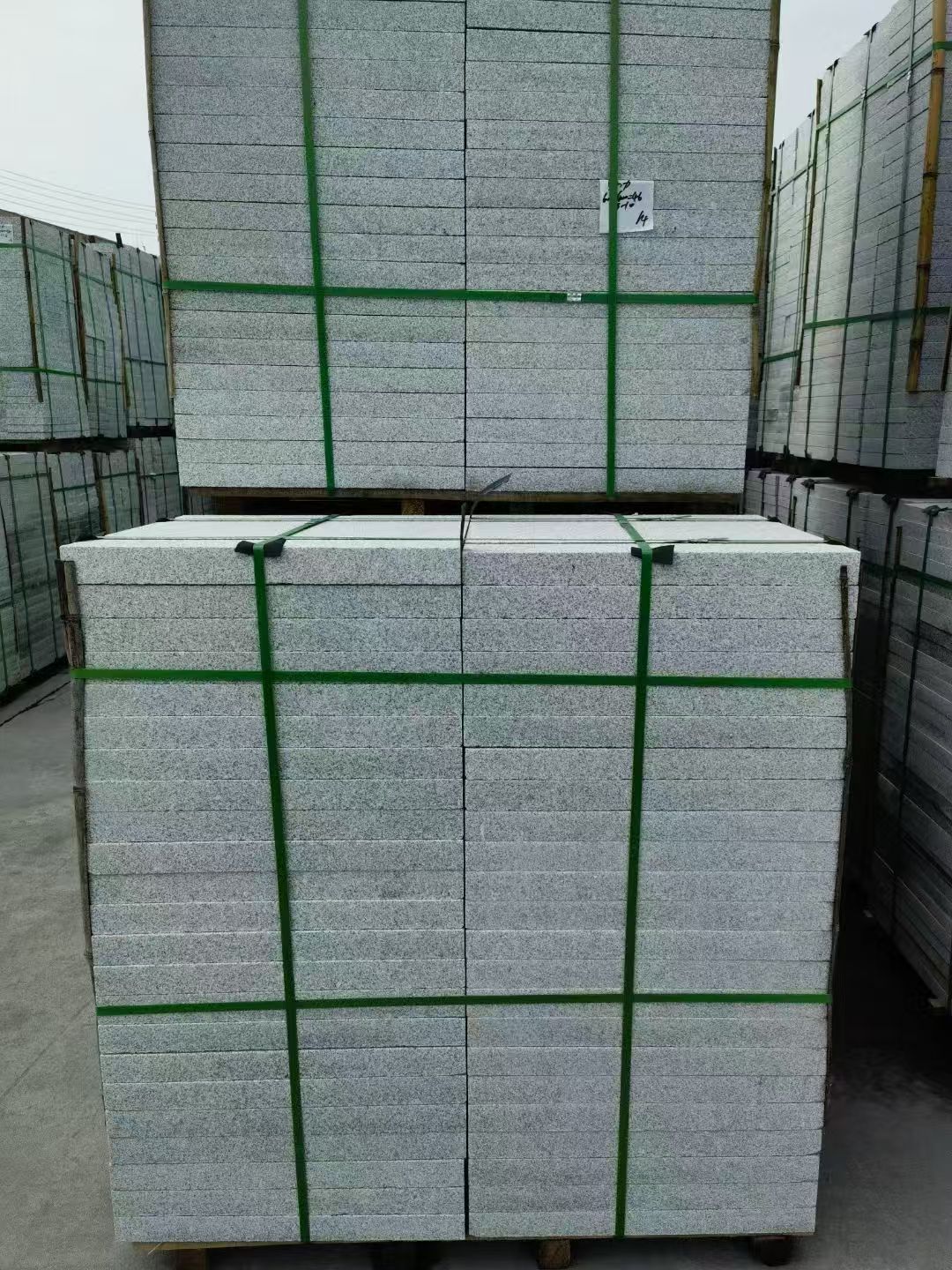 漯河 芝麻白火烧，园林广场市政工程地铺石，1.8~5.0厚均有现货