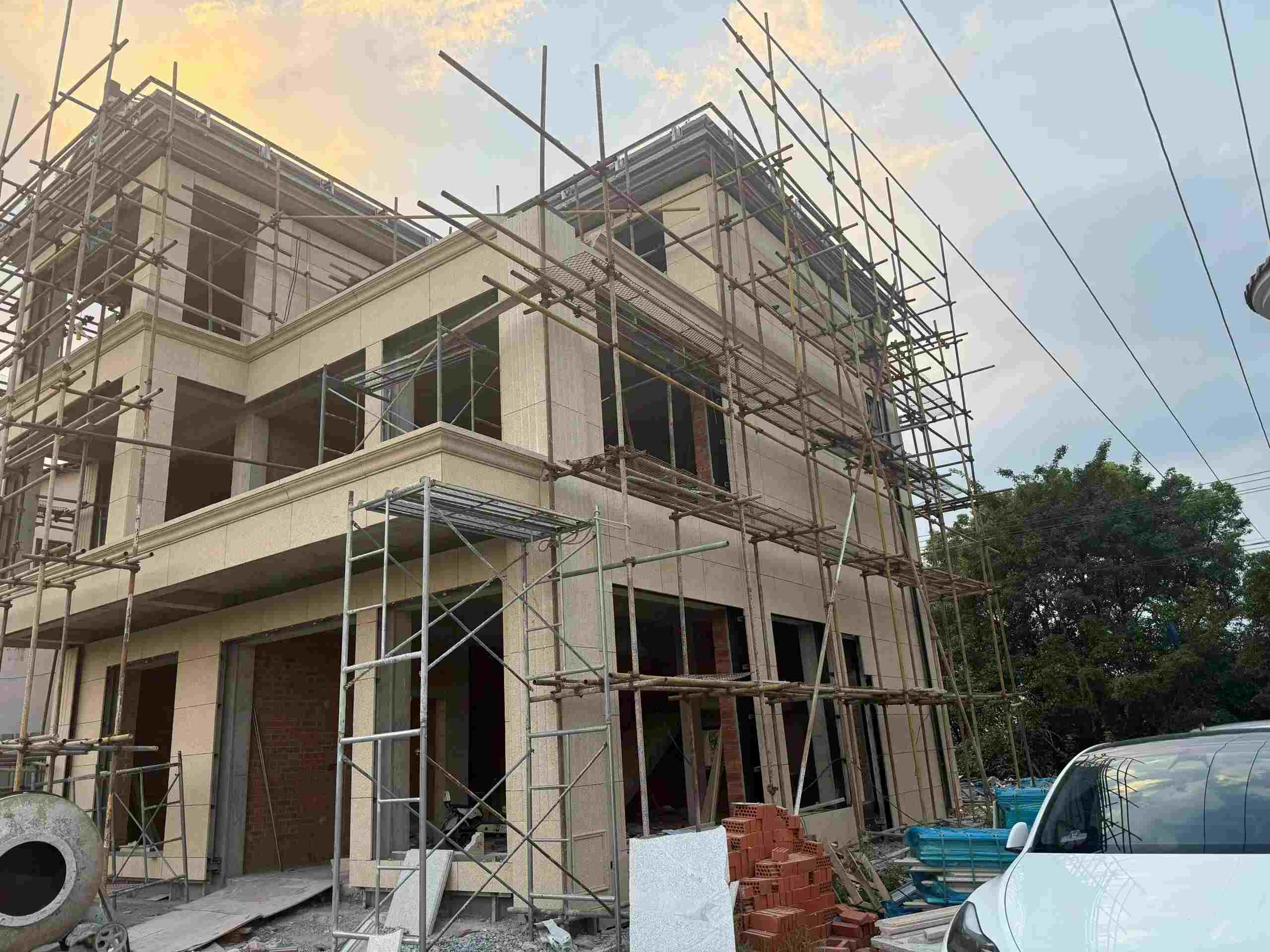 漯河 黄金麻荔枝面花岗岩外墙干挂