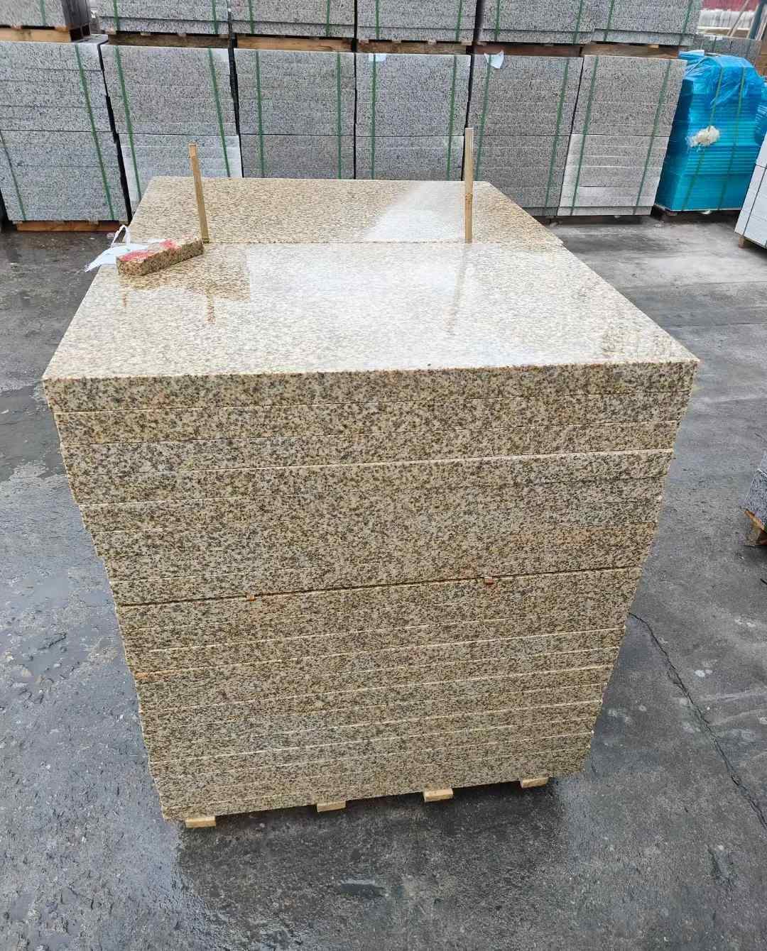 漯河 湖北黄金麻花岗岩石材荔枝面外墙石材