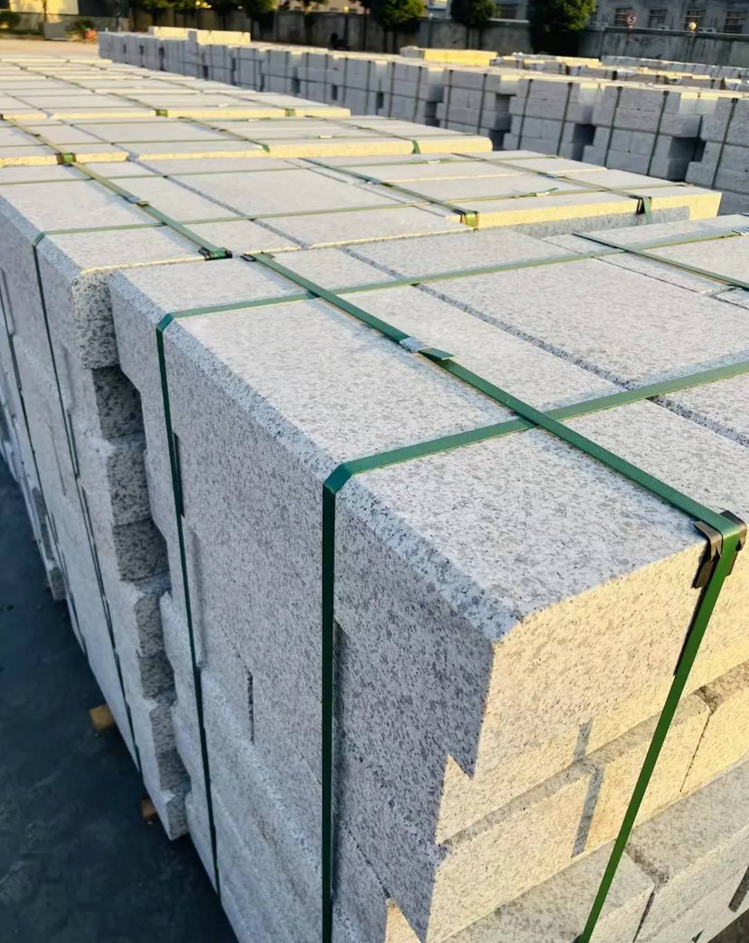 漯河 白麻花岗岩路沿石，马路牙子，路缘石，平石，立缘石等