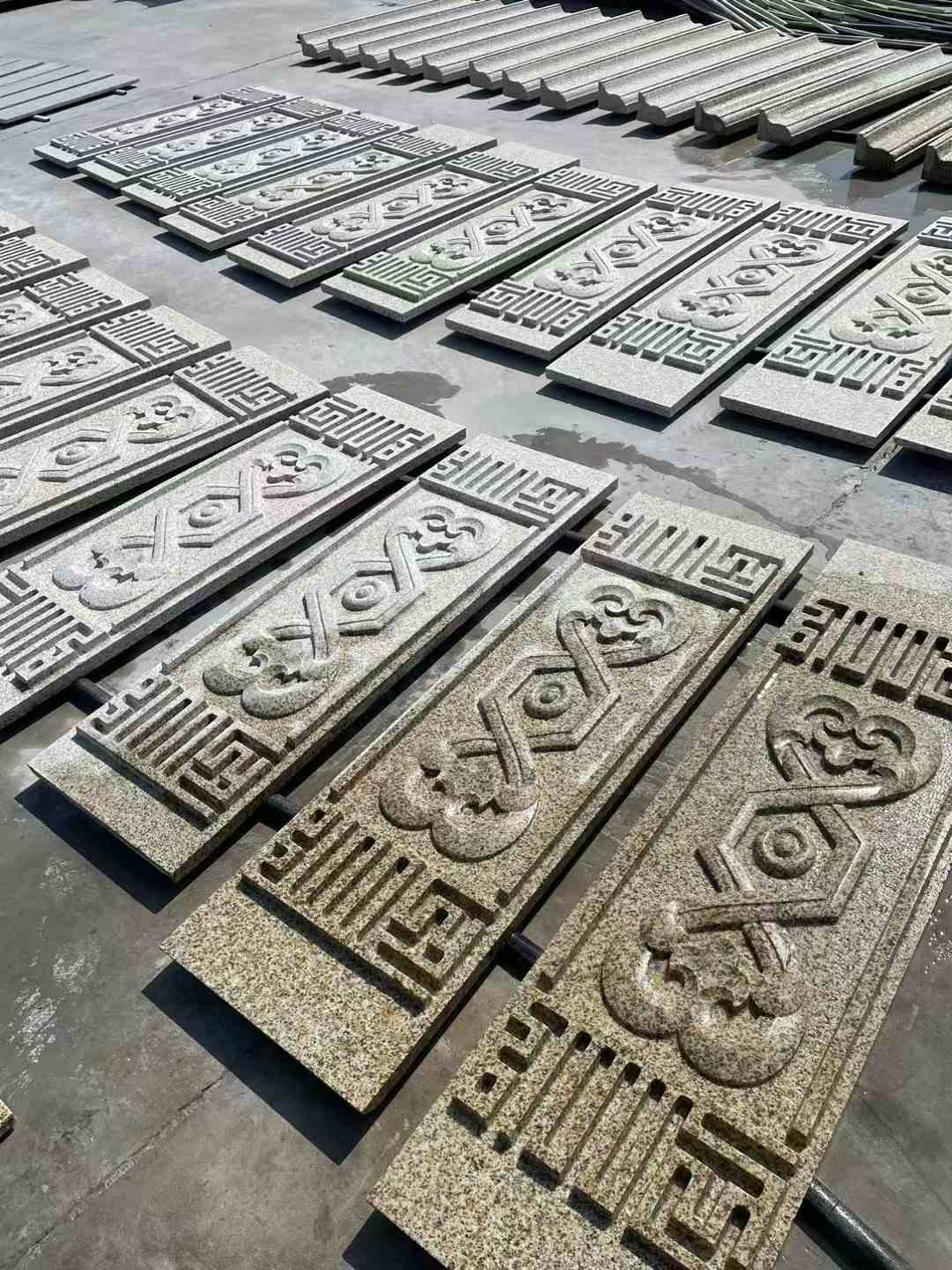 漯河 黄金麻花岗岩外墙雕刻板