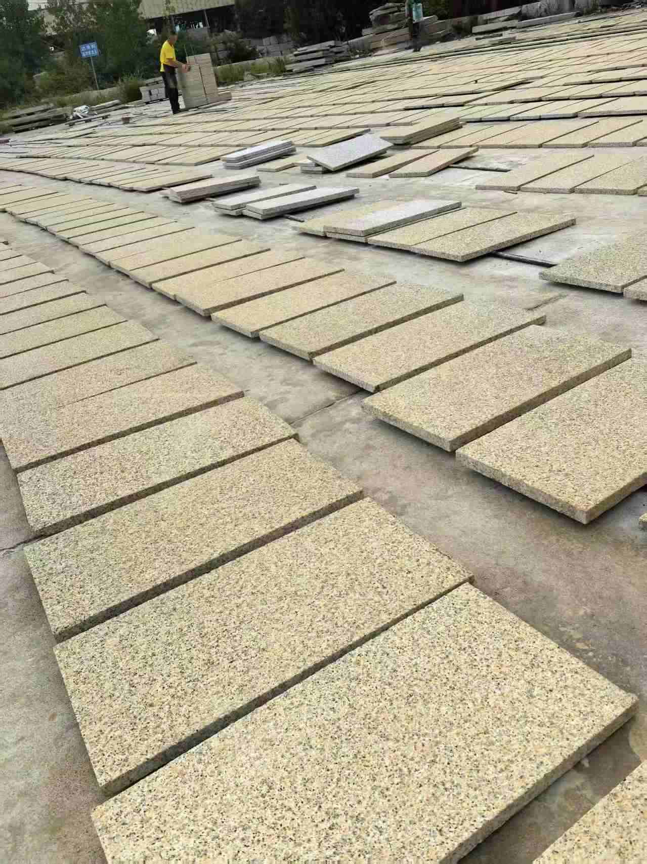 漯河 黄金麻荔枝地铺石面排板