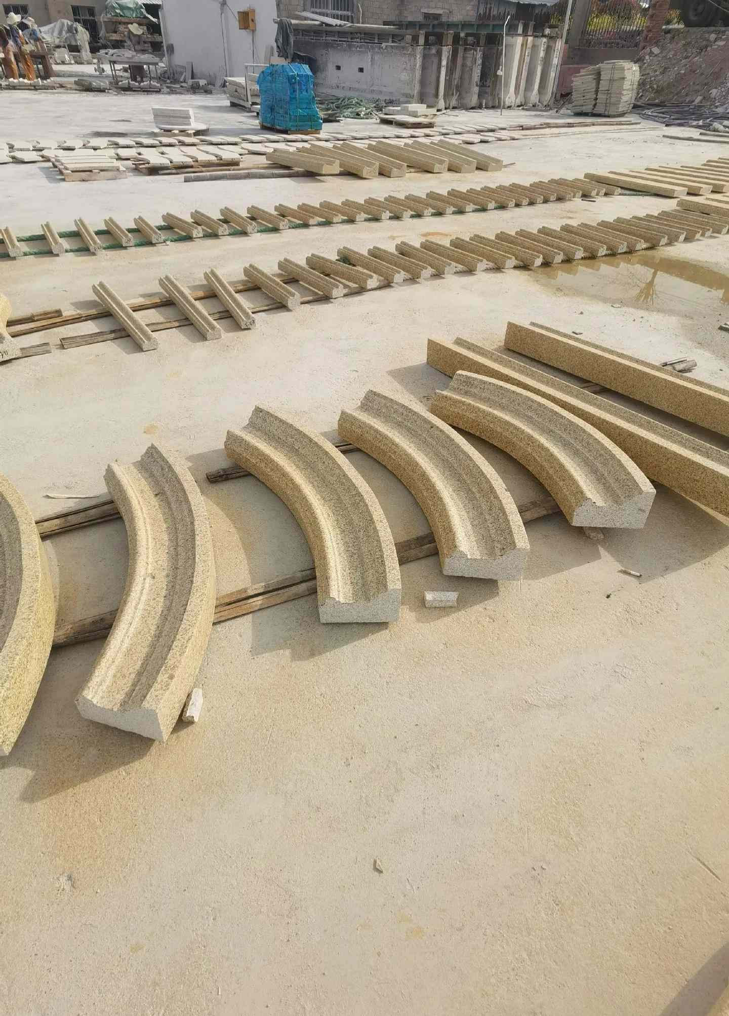 漯河 黄金麻花岗岩别墅线条