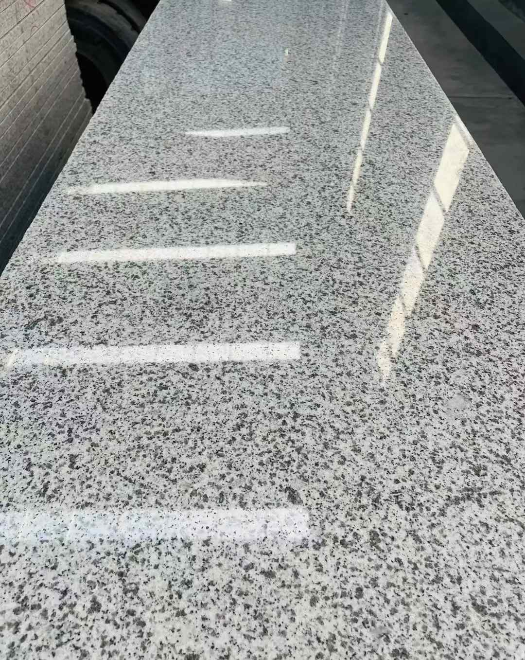 漯河 白麻花岗岩光面毛板