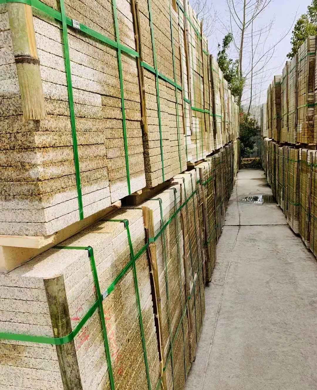 漯河 黄金麻花岗岩荔枝面地铺石