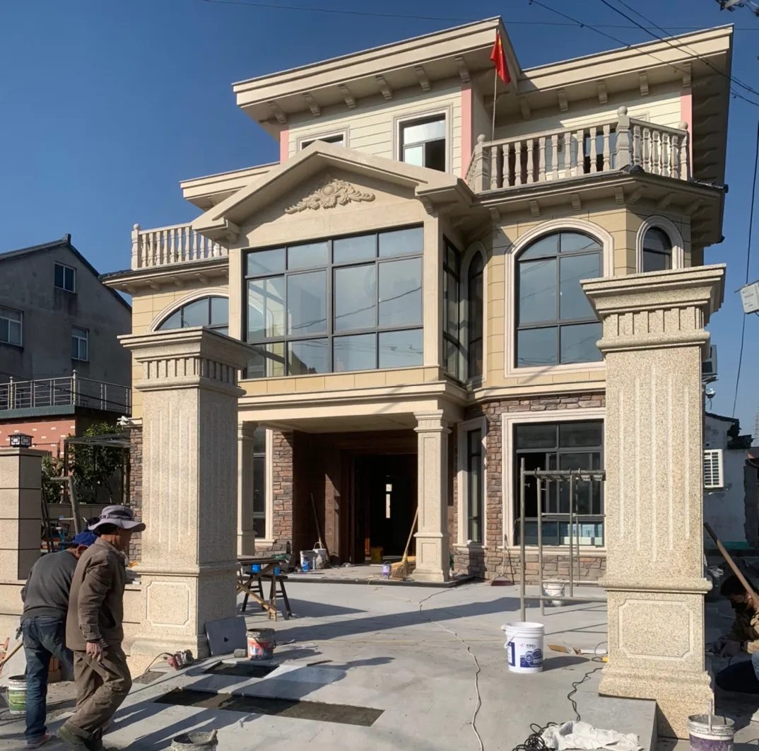 漯河 黄金麻花岗岩荔枝面别墅外墙干挂私家专属