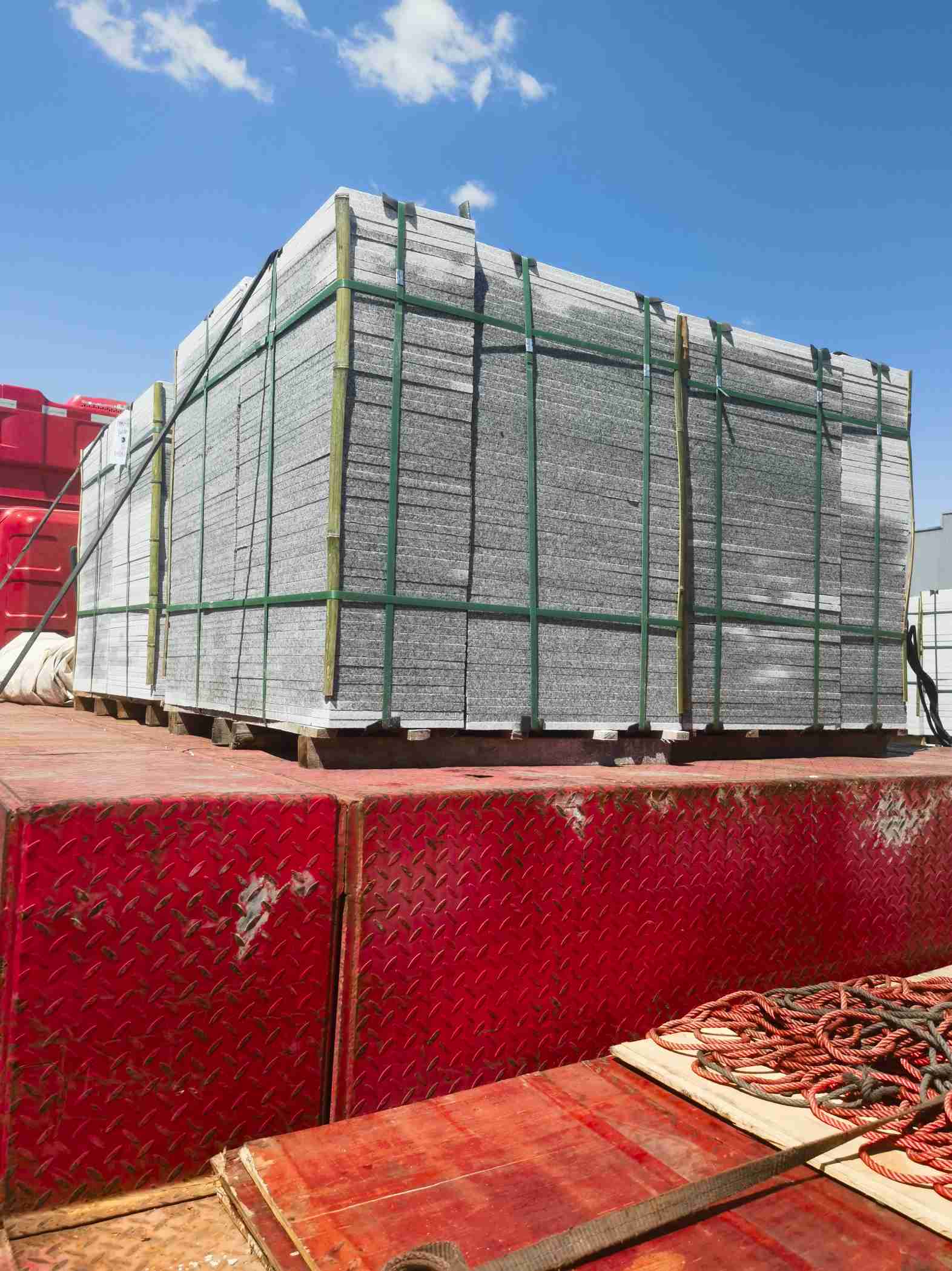 漯河 芝麻白火烧规格板地铺石300*600/600*600